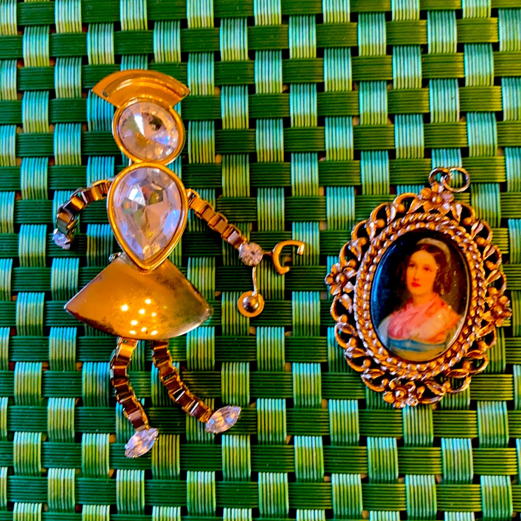 Vintage Pin And Vintage Pin